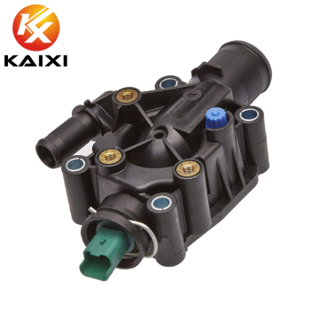 Auto Parts Engine Coolant Thermostat Housing Assembly for PEUGEOT 308, PARTNER, CITROEN
