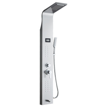 Stainless Steel Rainfall Waterfall Shower Tower Panel System
