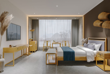 Elegant Cozy Bamboo Hotel