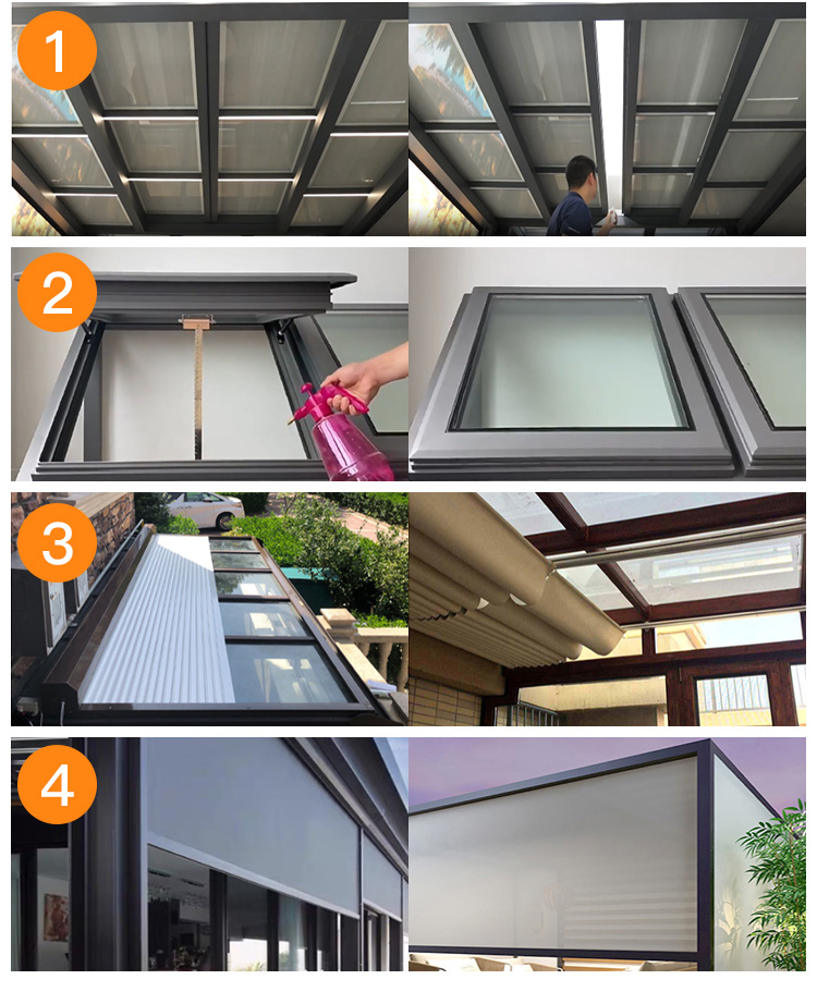 Aluminium Glass Solarium Sunroom