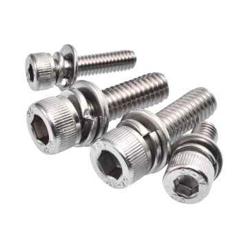Rostfritt stål DIN912 Hex Socket Bolt Set - M1.6 till M6