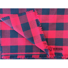 Red 100% Cotton Fabric For Men's Shirts