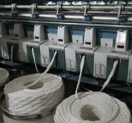 Open-End Rotor Spinning Machine for Flax Fibre Linen Production