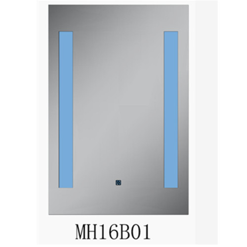 Miroir de salle de bain LED rectangulaire MH16