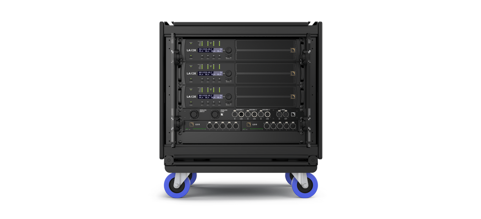 LA-RAK II Pro Amplifier Flight Case