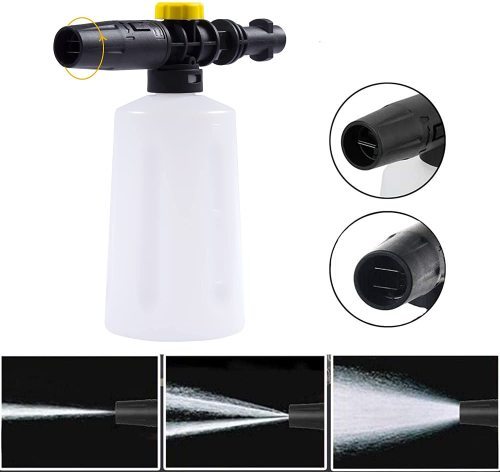 Soap Foam Cannon with Adjustable Foam Spray Nozzle