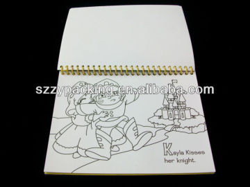 wire-o-binding kids coloring books supplier