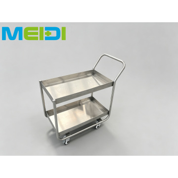 Full Stainless Steel Trolley, Portable Medical Cart, Rust Proof