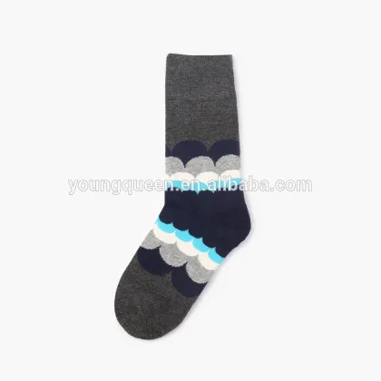 HW231 Ms. socks British wind wave happy socks 100% cotton tube socks