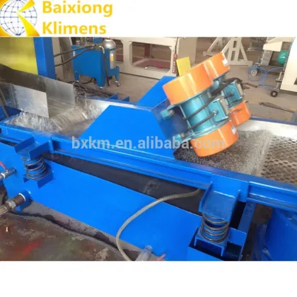 Baixiong Klimens PP PE bags films pelletizing line to make plastic pellets