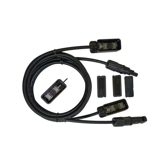 PV-JB070XY Waterproof Solar Panel Junction Box with 1500V, 25A Capacity and 2x1m Solar Cables - TUV Approved by Top Hengda