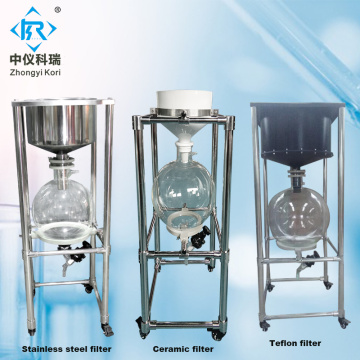 Chemistry vacuum filtration apparatus 1-100l