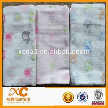 wholesale 100% cotton colorful uperization muslin blanket