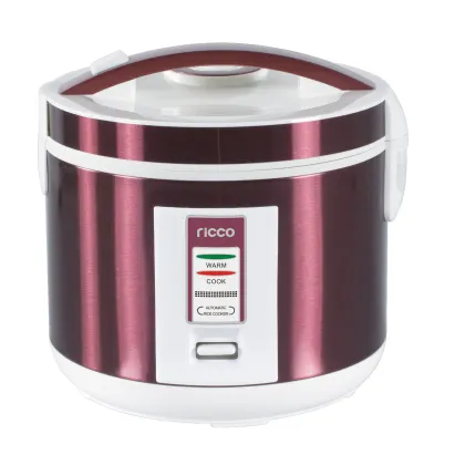 Purple Stainless Steel Electric Rice Cooker