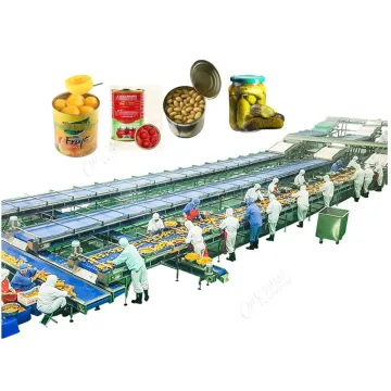 Automatic Canning Machine for Fruit, Olive, and Glass Jar Processing