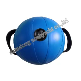 Water filled fitness ball for exercise