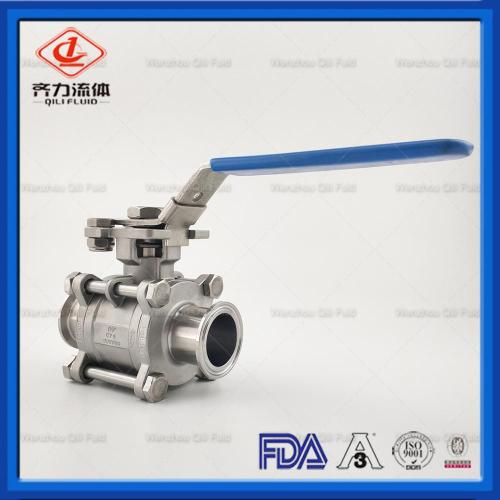 Stainless Steel High Platform Three-Way Ball Valve