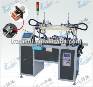 Relay automatic welding machine combination
