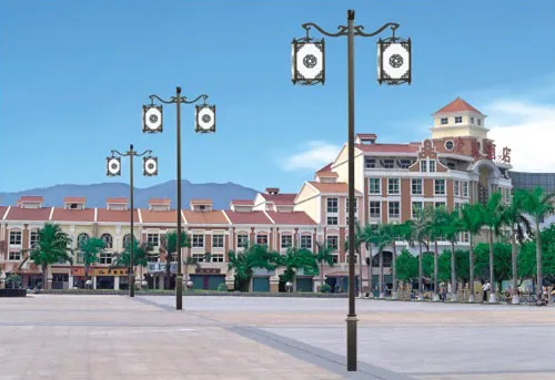 LED Sand Cast Aluminium Garden Lamp