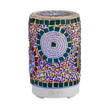 Modern Mosaic Art Glass Ultrasonic Aromatherapy Diffuser