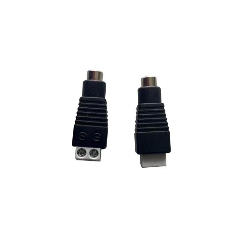 BNC female jack to AV connector manufacturing machine