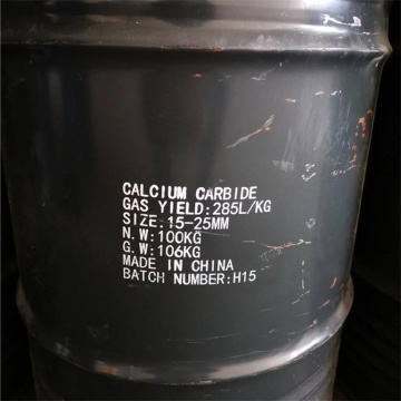 Carbure de calcium utilisé pour produire du gaz acétylène