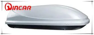 360L Single Open Car Roof Boxes , Black / Sliver  car roof