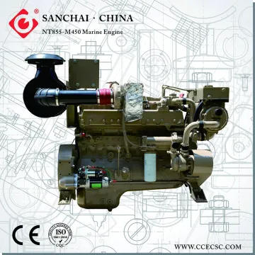 Supply 250hp-450hp Marine Boat Ship Diesel Engine Spar Part NTA855 Series Geneset