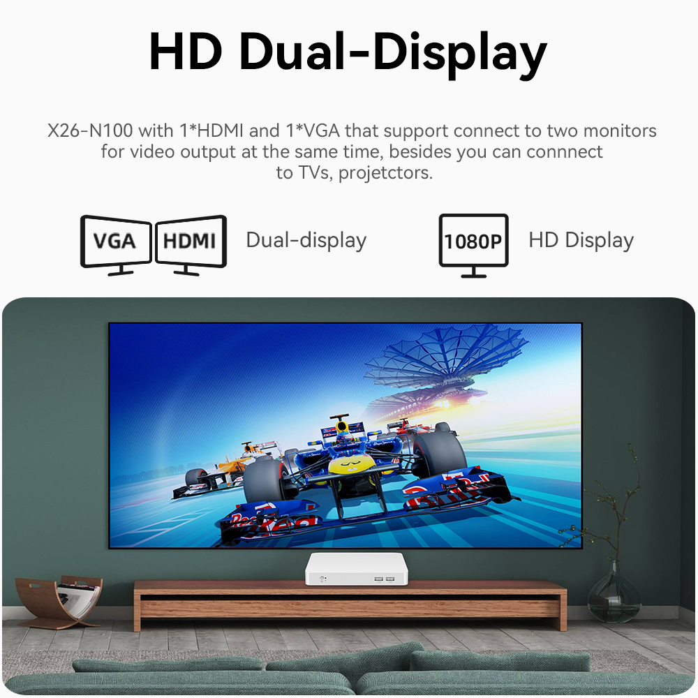 x26ul N100 Single LAN Home PC