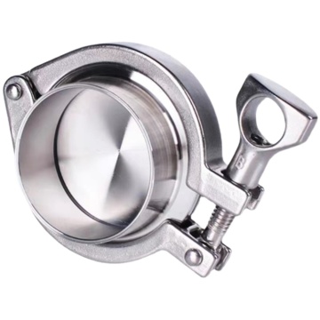 316L Stainless Steel Tri Clamp Cap Solid End untuk Fitting Pembersih Homebrew