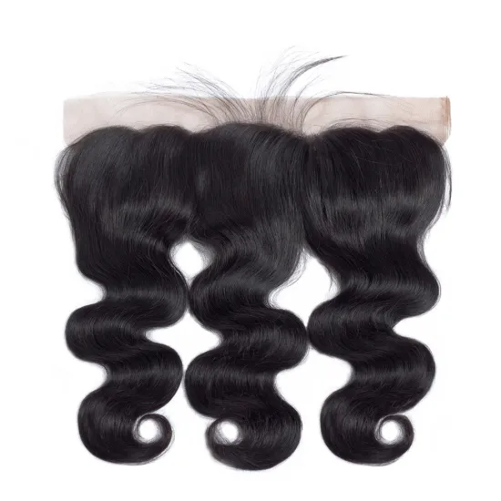Wholesale Body Wave 13X4 Frontal Swiss Hd 13X4 13X6 Lace Frontal Raw Virgin Hair With Baby Hair Transparent Frontal 13X4