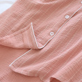 Crepe cotton Pullover home casual pajamas dress