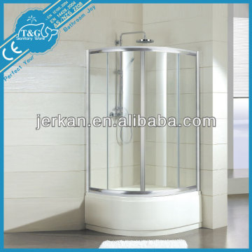 High quality tempered glass shower room