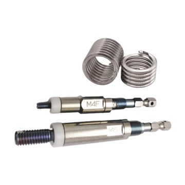 Stainless Steel 60*3*0.5d Spark Plug Thread Repair Kit Bit Iron Socket Wrench Hand OEM Packaging Customizable Priced Per Unit