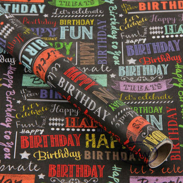 Holiday Gift wrapping paper Roll New