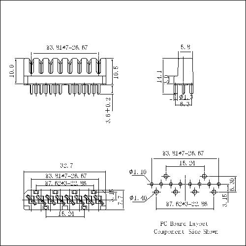 RJIDC-A-A-006 KRONE IDC TERMINAL BLOCK