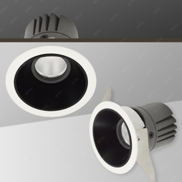 8W -os tompítható falmosó Spotlight Antiglare Kerek Downlight