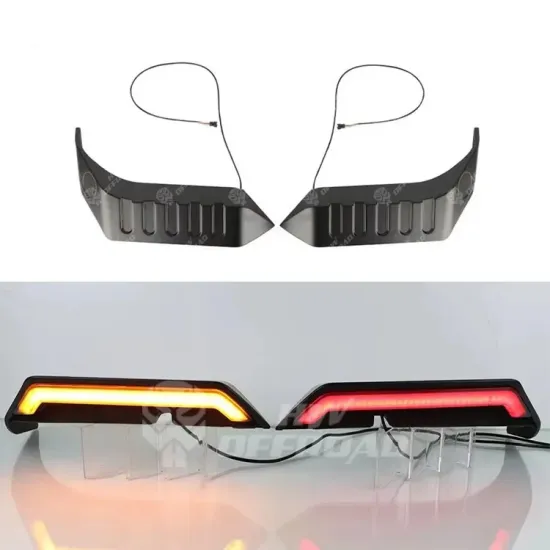 Rear Split Roof Spoiler with Driving Brake Light for WEY GWM TANK 300 2023-2025