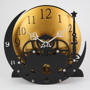 The Moon Tower Gear Desk Clock