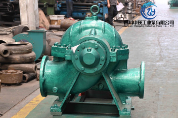 Horizontal volute double suction pump