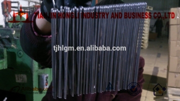 U shape black sod staple nails factory