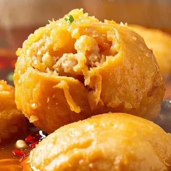 Traditional Stuffed Gluten with Minced Pork