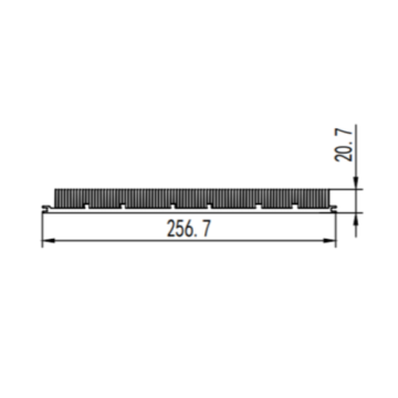 car radiator aluminum profile extrusion mould