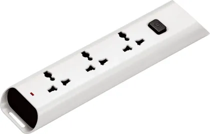Master switch 3 ways Universal extension socket