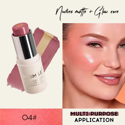 Korean Vegan Makeup: Eye, Cheek, & Lip Tint Set