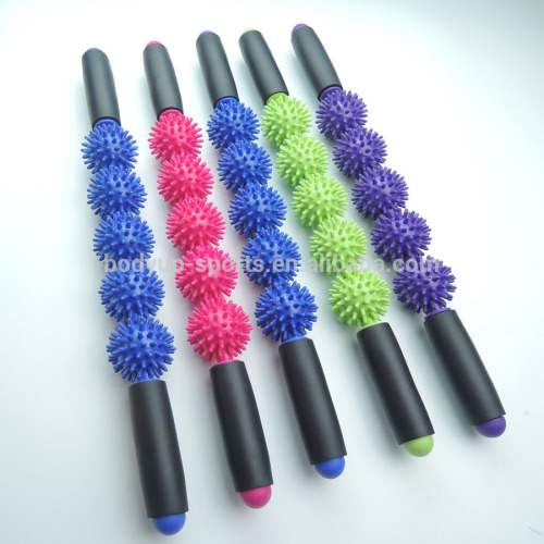 2016 hot selling quality massage stick with balls