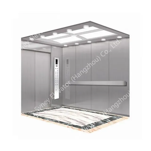 ISO Medical Gearless Traction Elevators for Hospital Beds