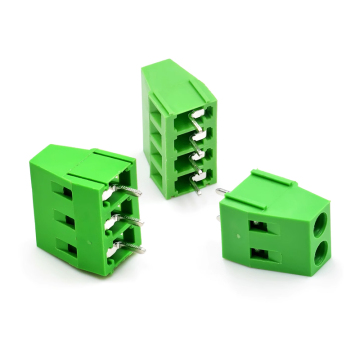 Screw Type PCB Wiring Terminal KF128-2P 3P 5.08mm Spliceable Tinned Copper Feet