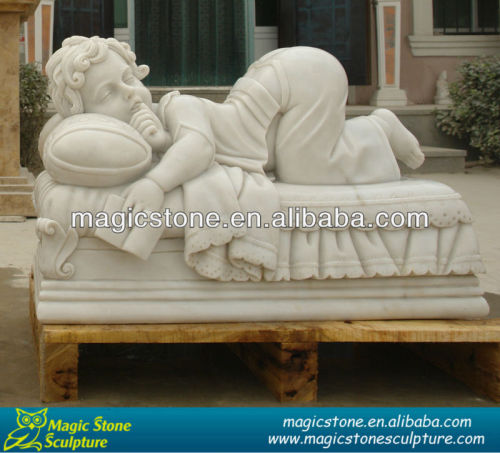 marble sleeping angel statue for sale greek