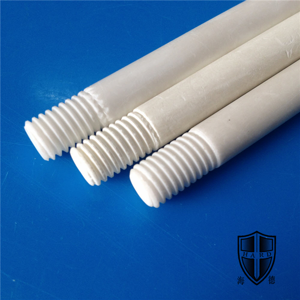 abrasive customized ceramic threaded shaft bolt cap